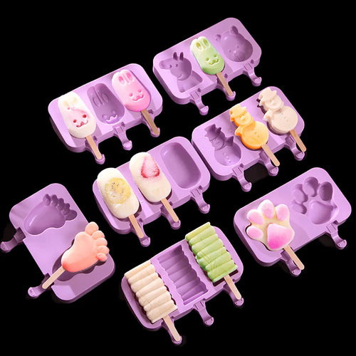 ChillCraft Silicone Popsicle Maker Set