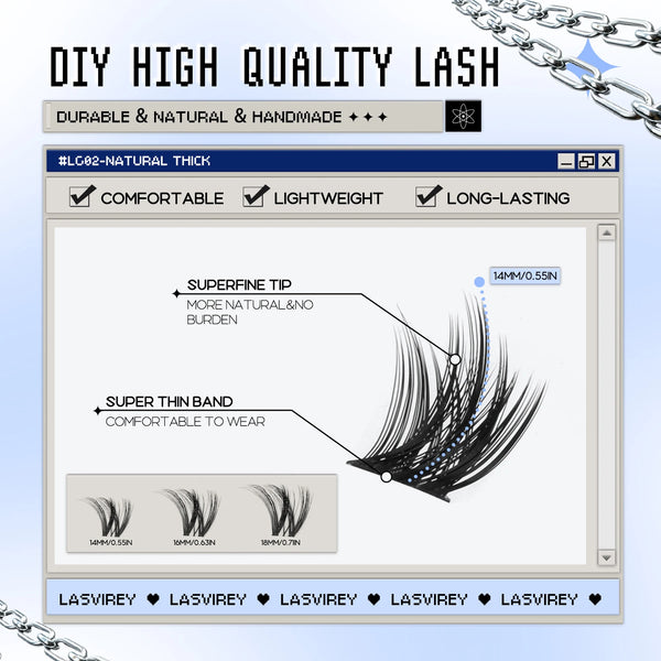 Bold Volume Lash Cluster Kit