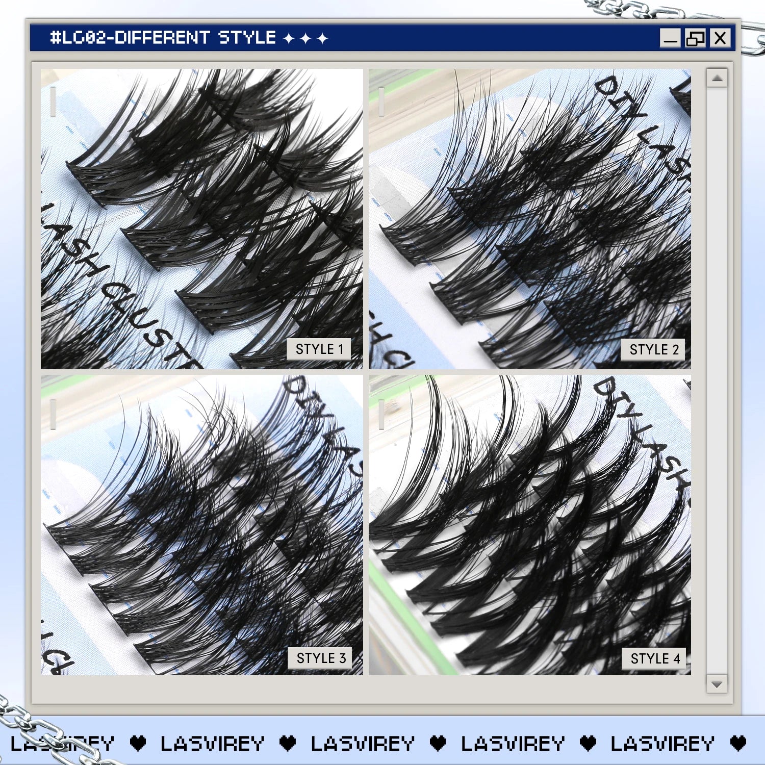 Bold Volume Lash Cluster Kit